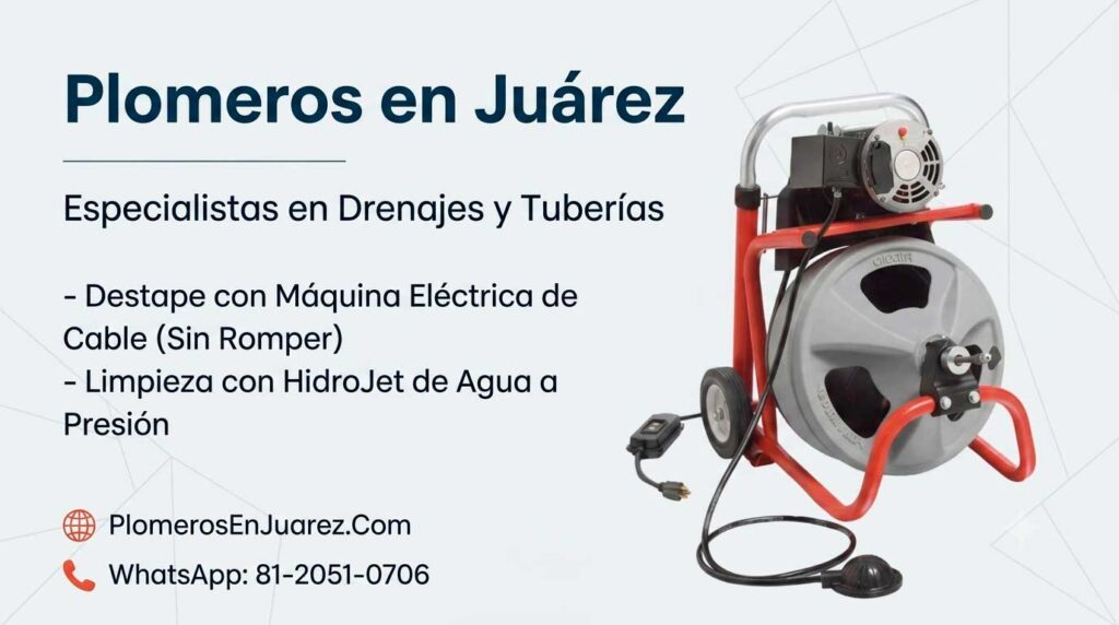 Plomeros en Juárez